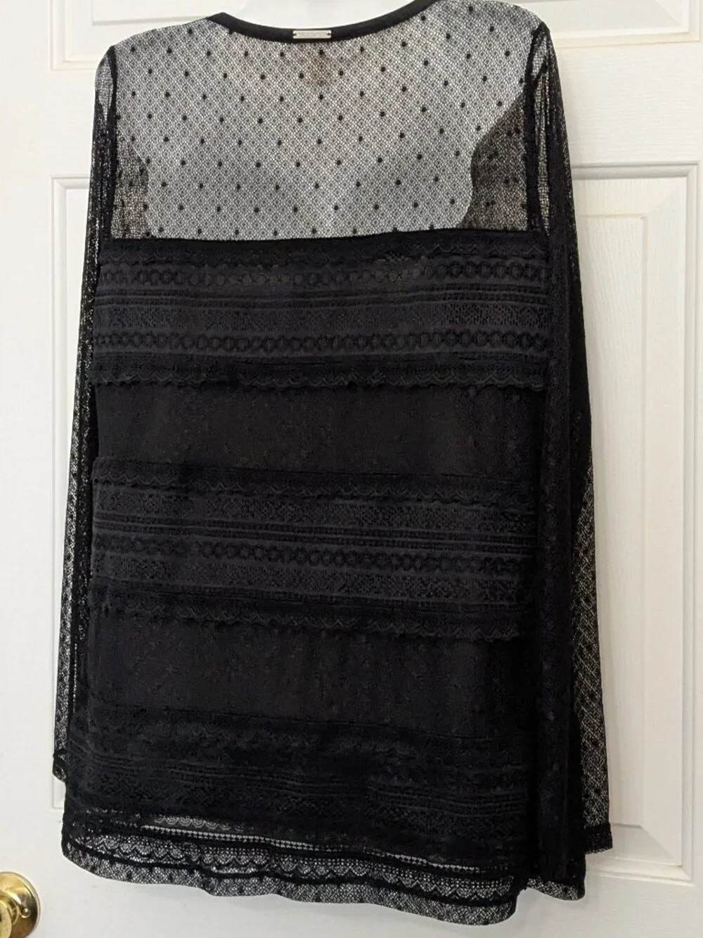 Michael Kors Women's Top Blouse  Size XL Black
